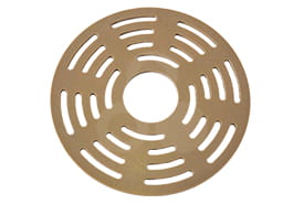 Valve plate tecapeek natural