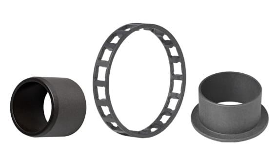 Bushings and cages TECAPEEK PVX black