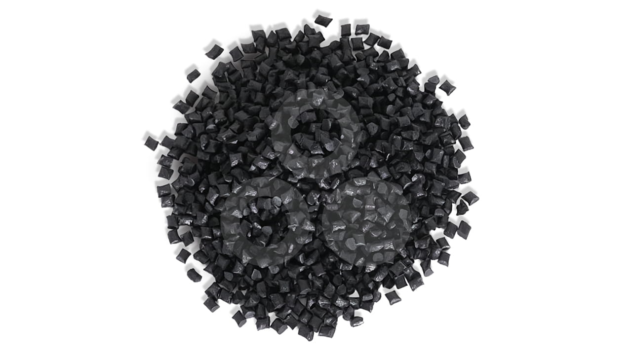 PPA Compound wear optimised | TECACOMP PPA TRM XS black
