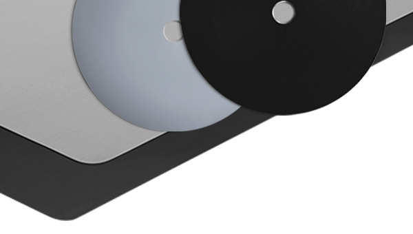 black and grey TECASUB and TECAWAFER