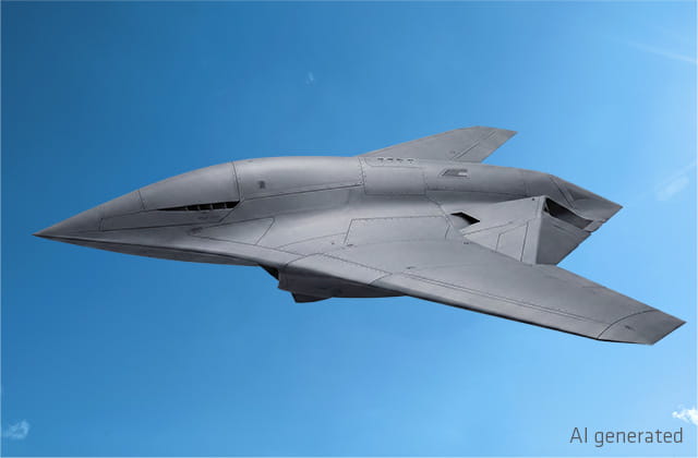 AI generated drone