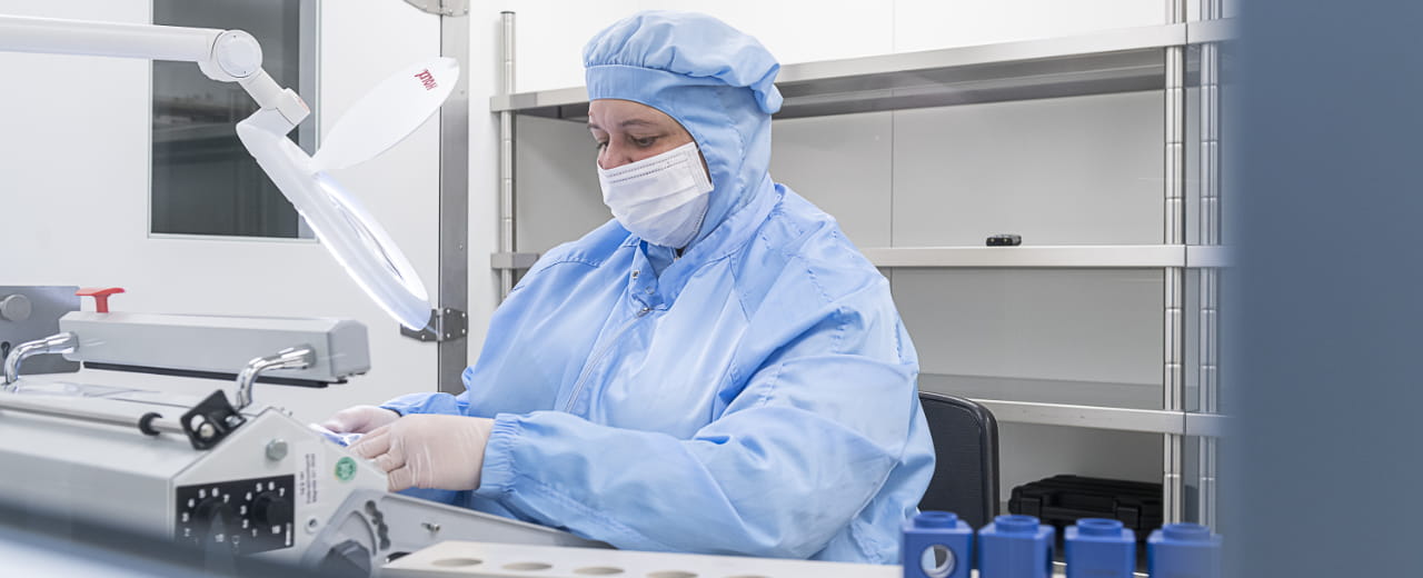 Machined Parts clean room