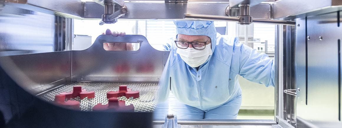 Machined Parts clean room