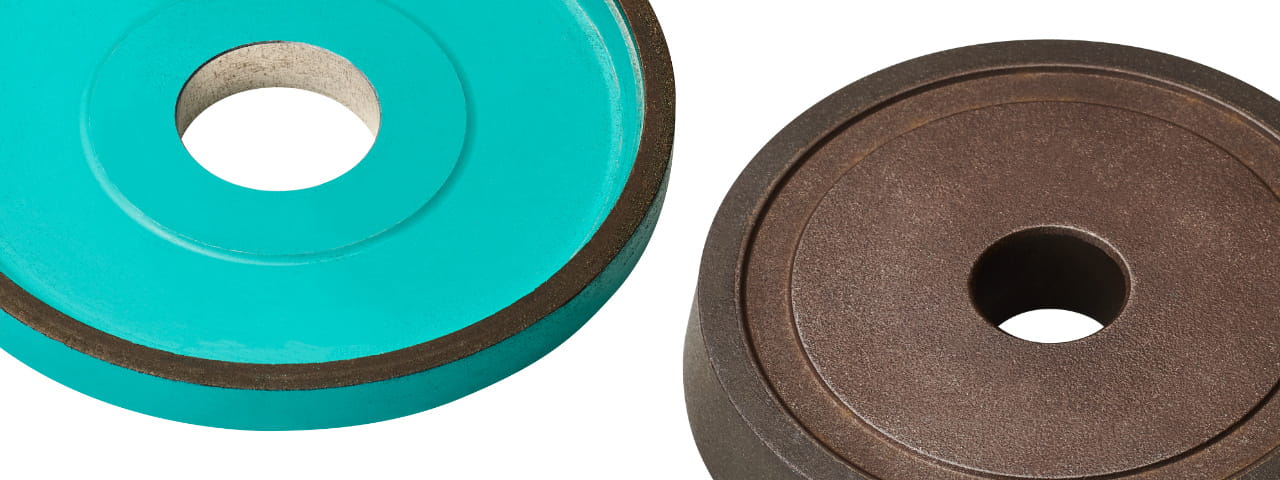 Diamond grinding wheels with P84