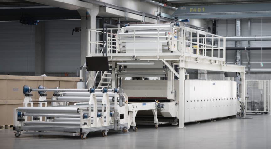 Ensinger Group’s new double-belt press