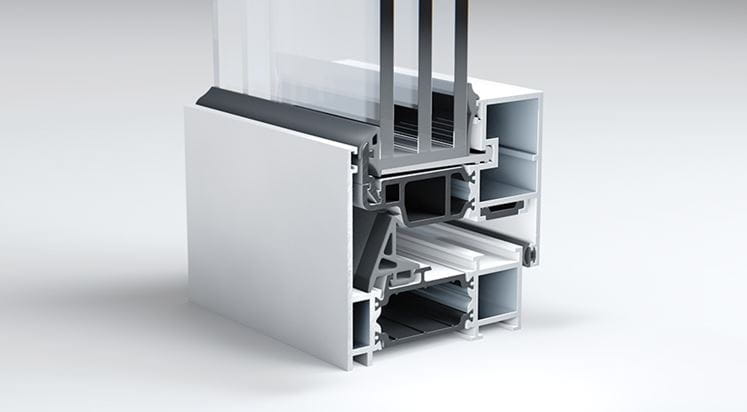 Metal window assembly with coated insulbar profiles