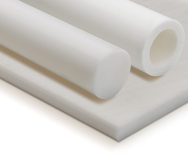 Rod, plate and tube of TECAFORM AH EF natural white