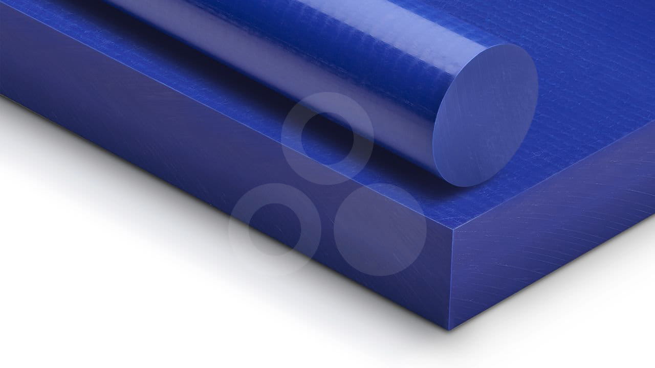 青色POM-C - TECAFORM AH blue | Ensinger