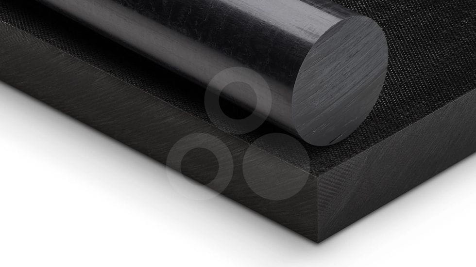 36633000 - Flo-Pac® 30 Reinforced Soft Black Foam Rubber 30 - Black