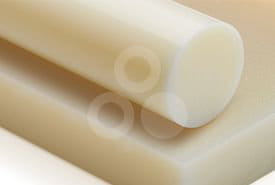 czysty poliamid 66 naturalny wytłaczane wałki płyty z nylonu PA 66