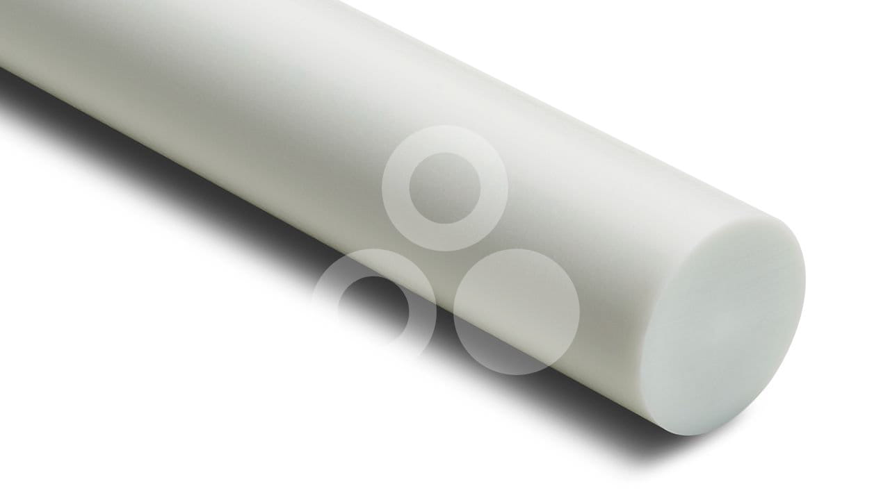 プラスチック POM 丸棒（白） 直径 85mm　790 mm プラスチック POM（ジュラコン） 丸棒（白） 直径 55mm 380 mm POM (黄