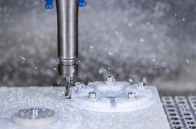 CNC Milling online service - Flange