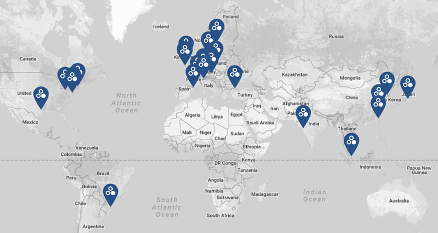 Ensinger all locations worldwide